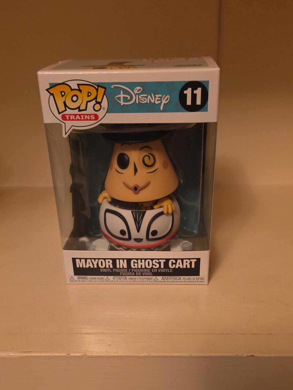 Funko Pop! Disney Mayor in Ghost Cart - Yellow, Black, White, Red